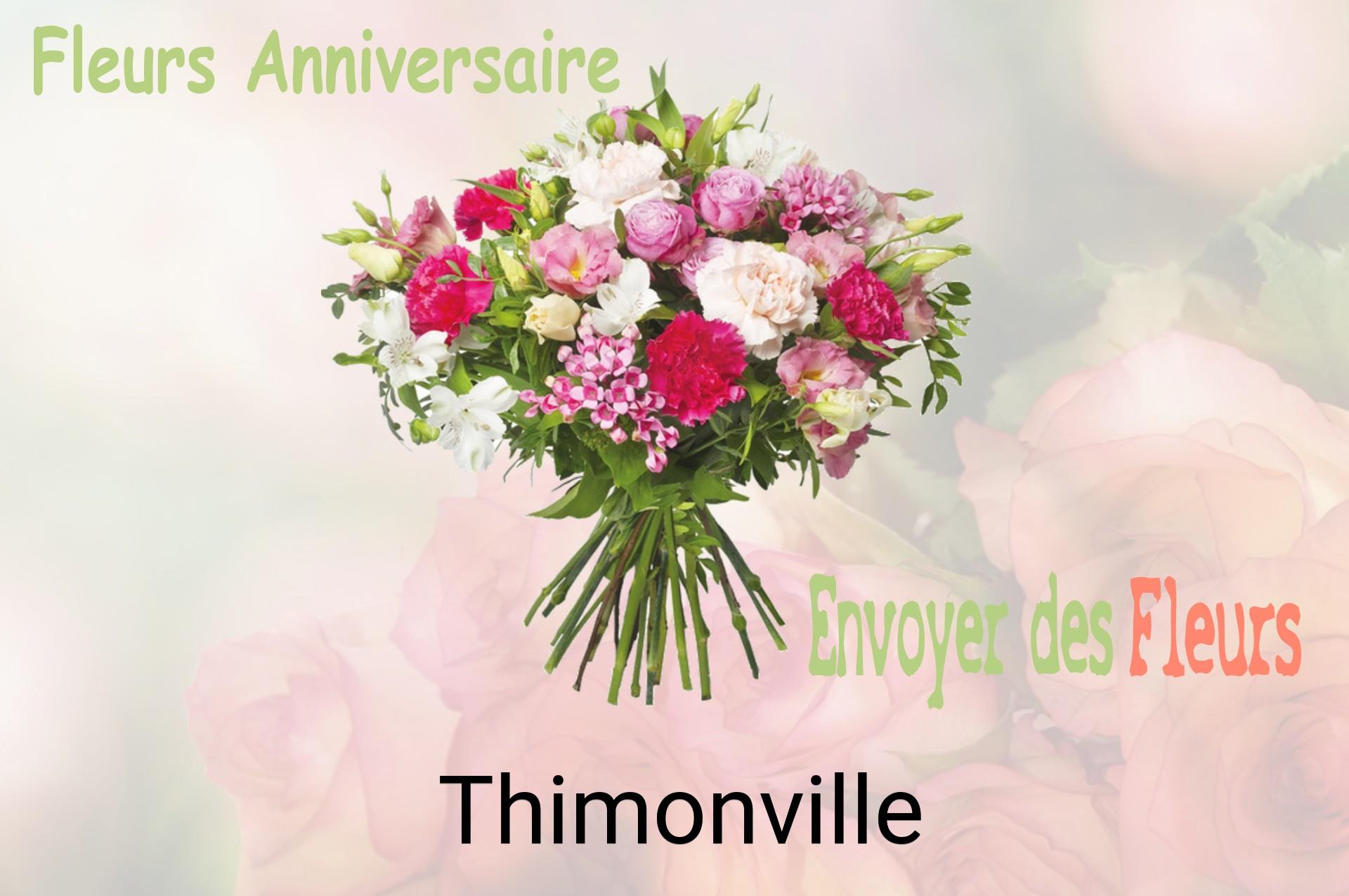 Bouquet de fleurs d’anniversaire livré à Thimonville